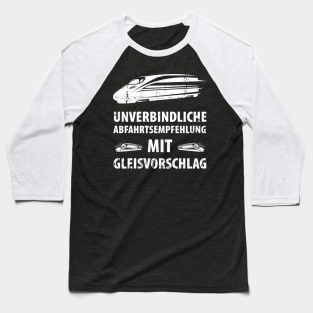 Train locomotive Baseball T-Shirt